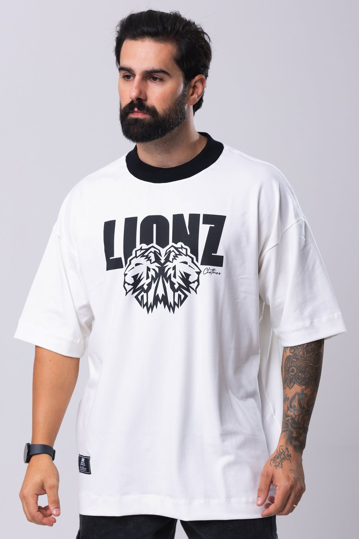 Camiseta Oversized Punch - OffWhite