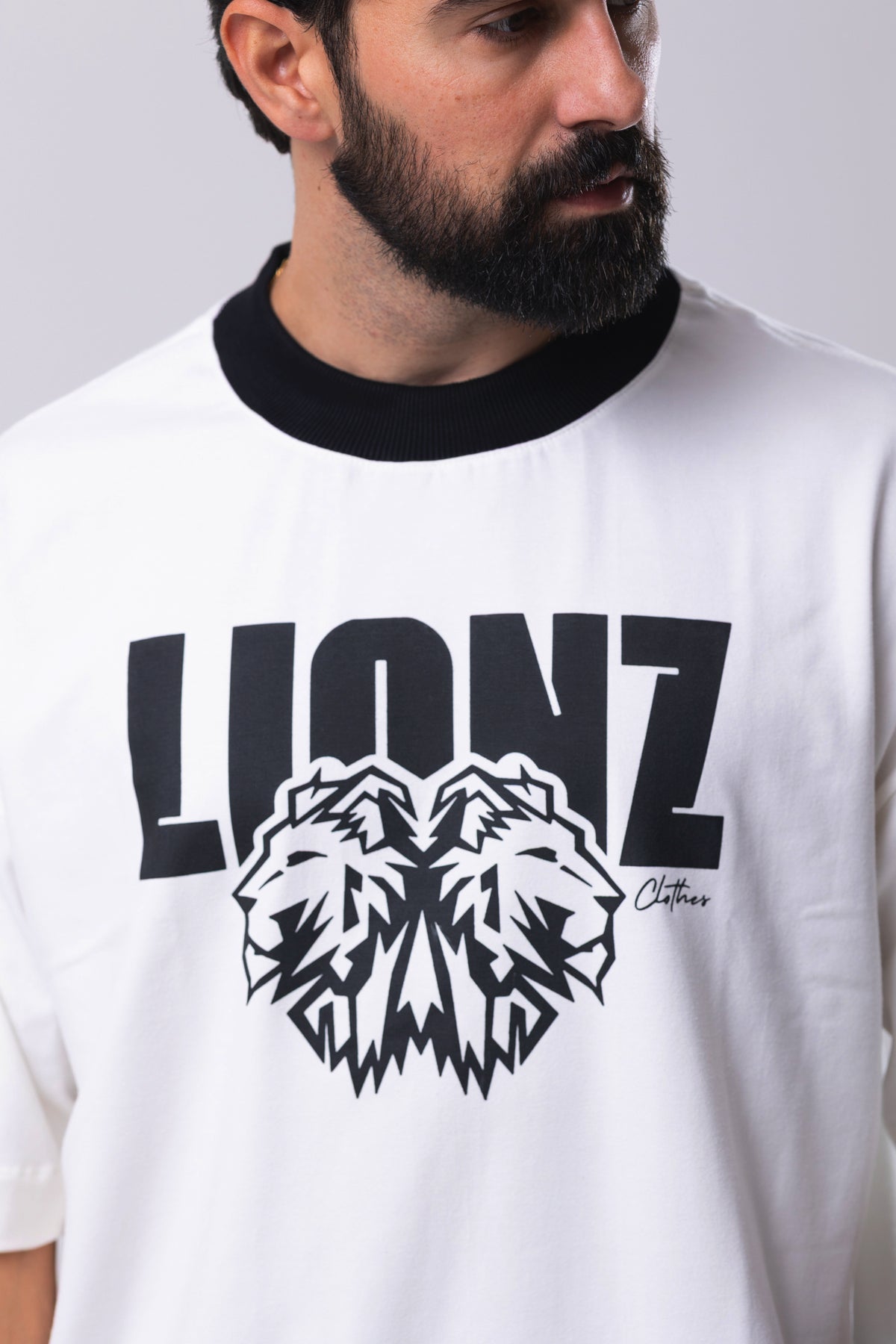 Camiseta Oversized Punch - OffWhite
