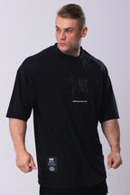 Camiseta Oversized LWWL - Preta