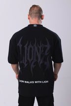 Camiseta Oversized LWWL - Preta