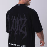 Camiseta Oversized LWWL - Preta