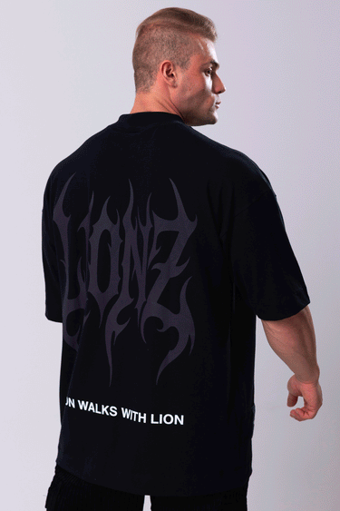 Camiseta Oversized Premium Preta - LWWL
