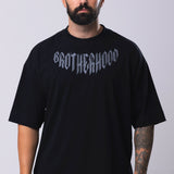 Camiseta Oversized Irmandade - Preta
