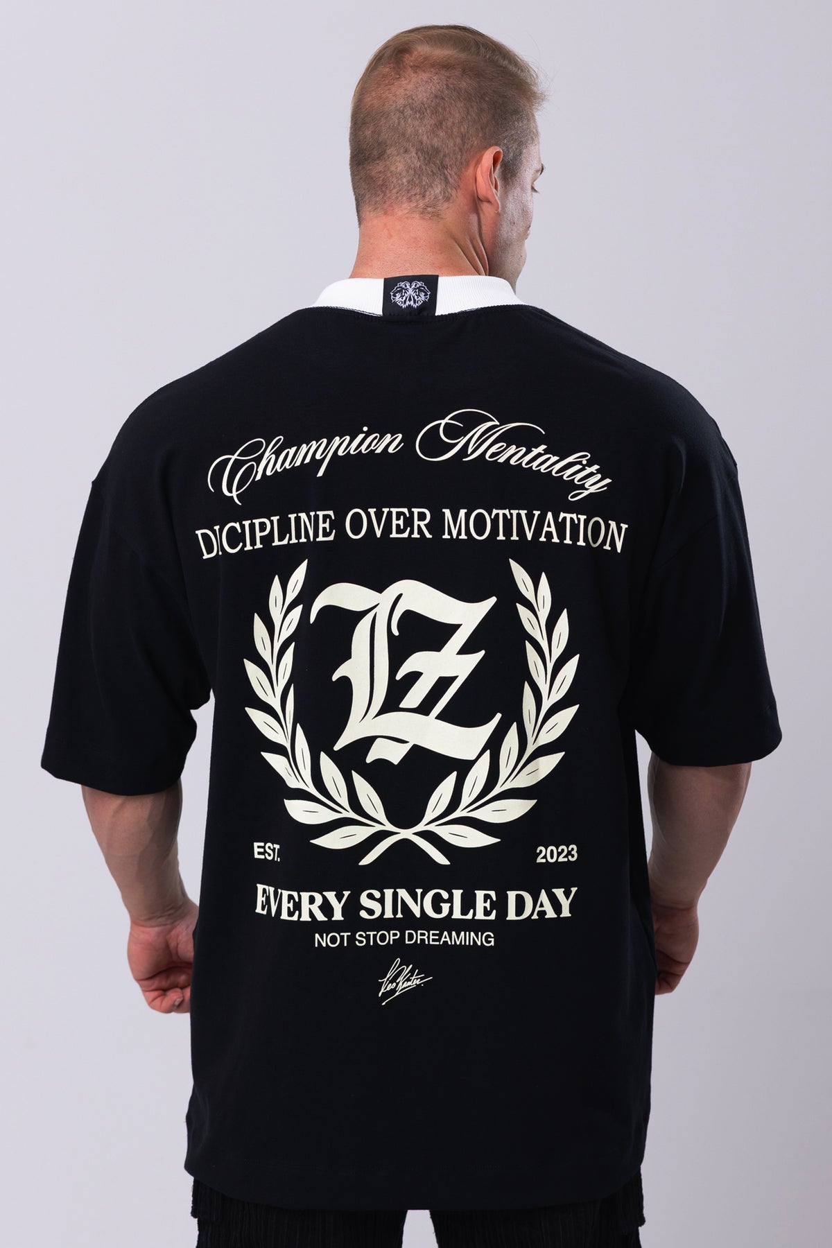 Camiseta Oversized EveryDay - Preto&Off