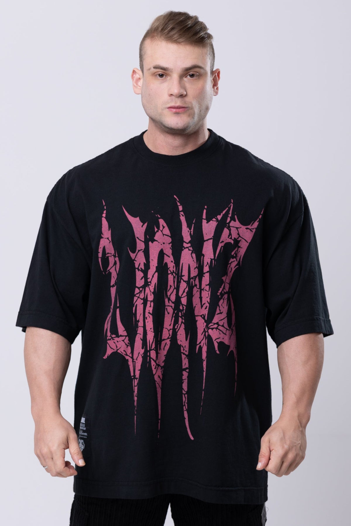 Camiseta Heavy Oversized Craft - Preta