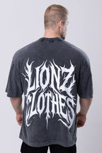 Camiseta Heavy Oversized Blair - Preta Estonada