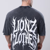 Camiseta Heavy Oversized Blair - Preta Estonada