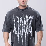 Camiseta Heavy Oversized Craft - Preta Estonada