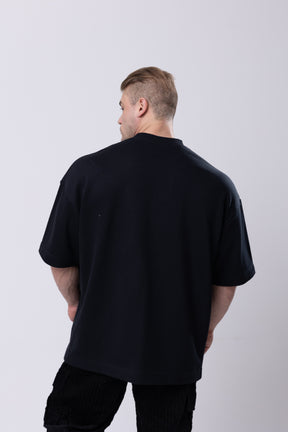 Camiseta Oversized Deluxe Brotherhood - Preta