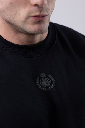 Camiseta Oversized Deluxe King - Preta