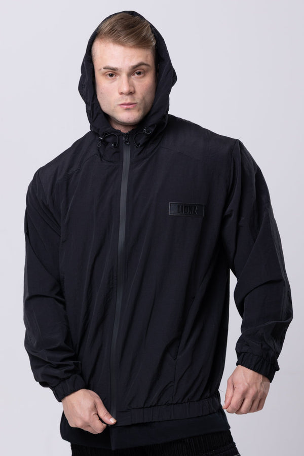 Corta Vento Leather - Preto