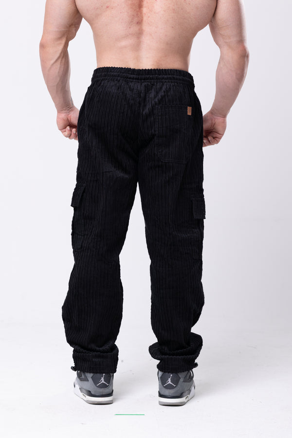 Calça Cargo Veludo Lionz - Preta