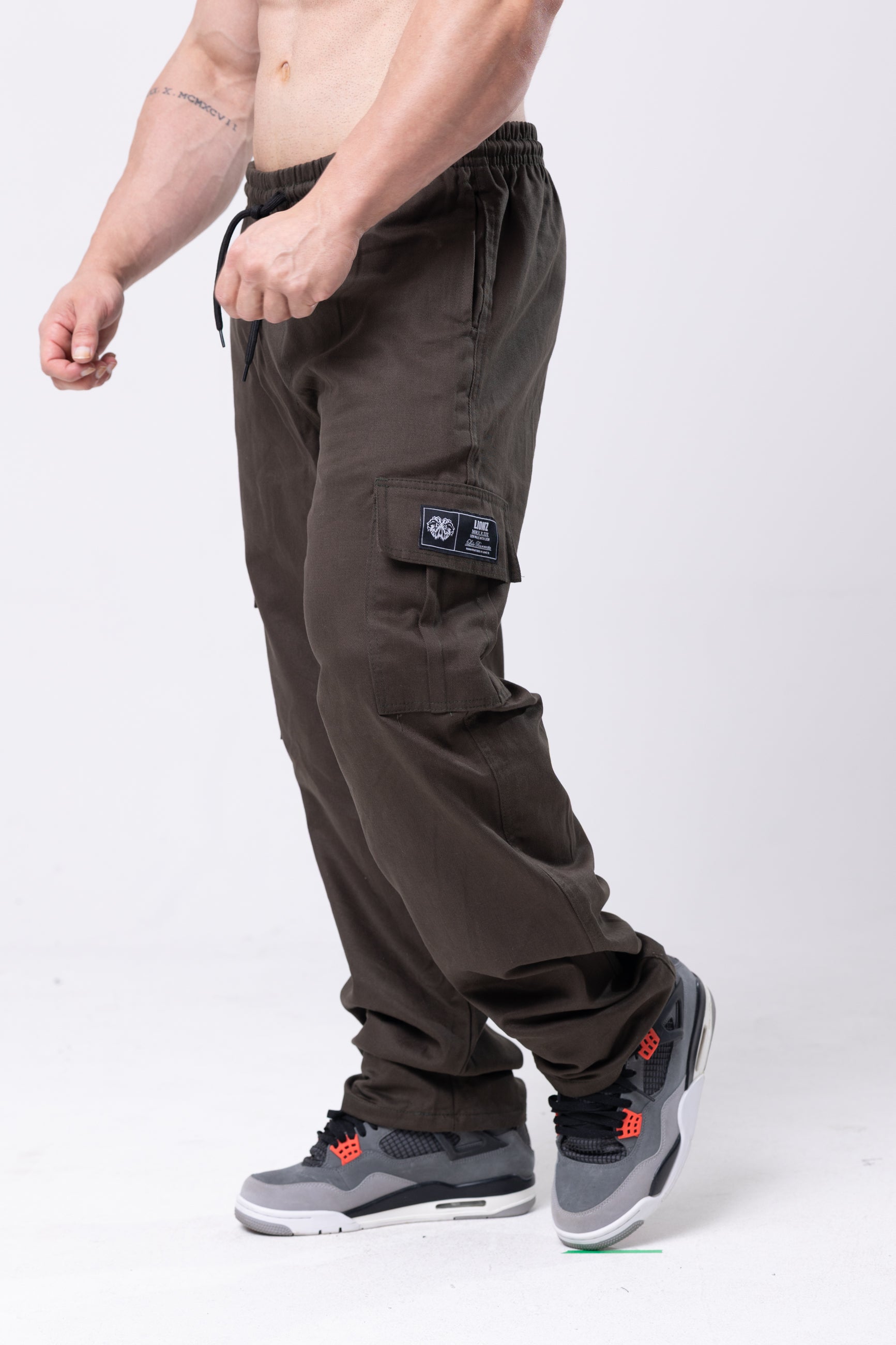 Calça Cargo Sarja Lionz - Verde