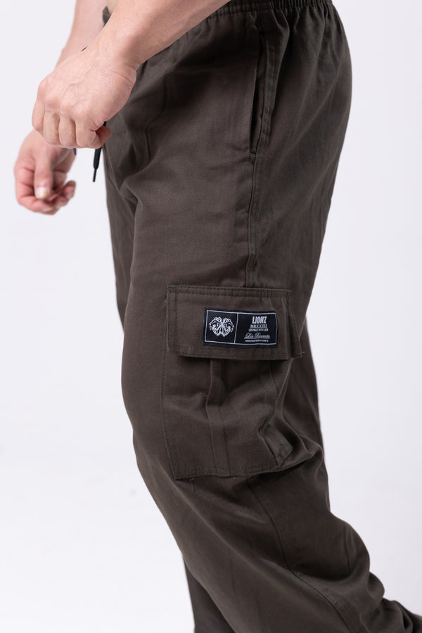 Calça Cargo Sarja Lionz - Verde