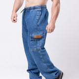 Calça Cargo Jeans Lionz - Vintage