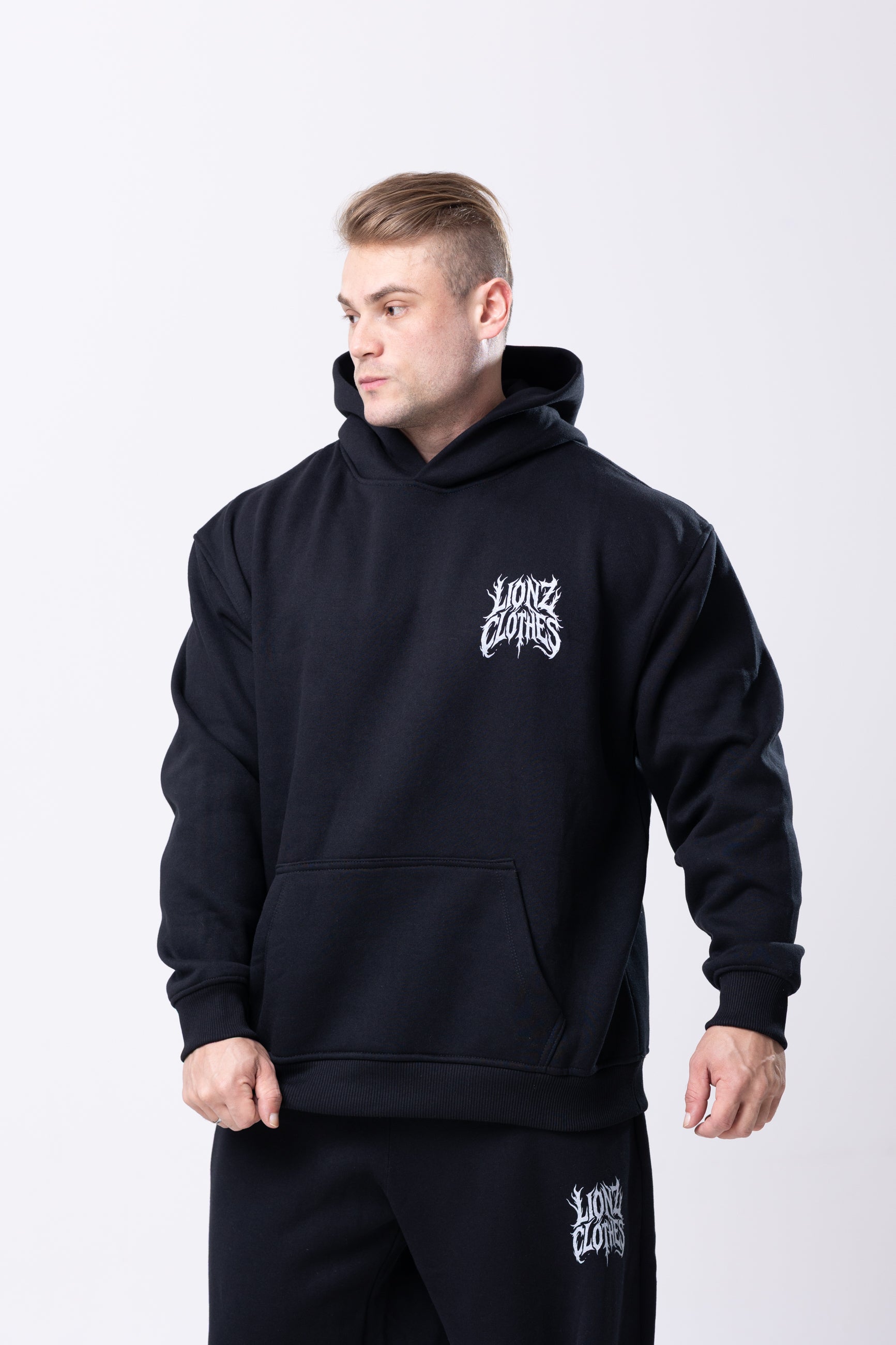 Conjunto Moletom Premium Blair - Preto
