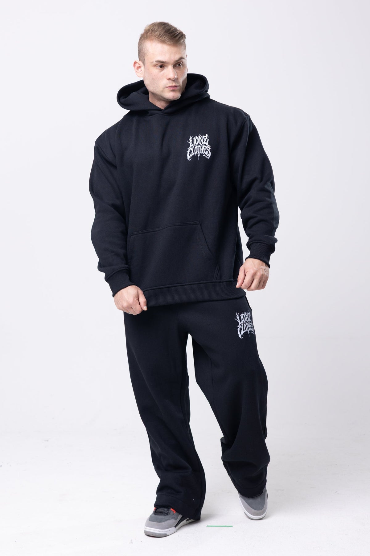 Conjunto Moletom Premium Blair - Preto
