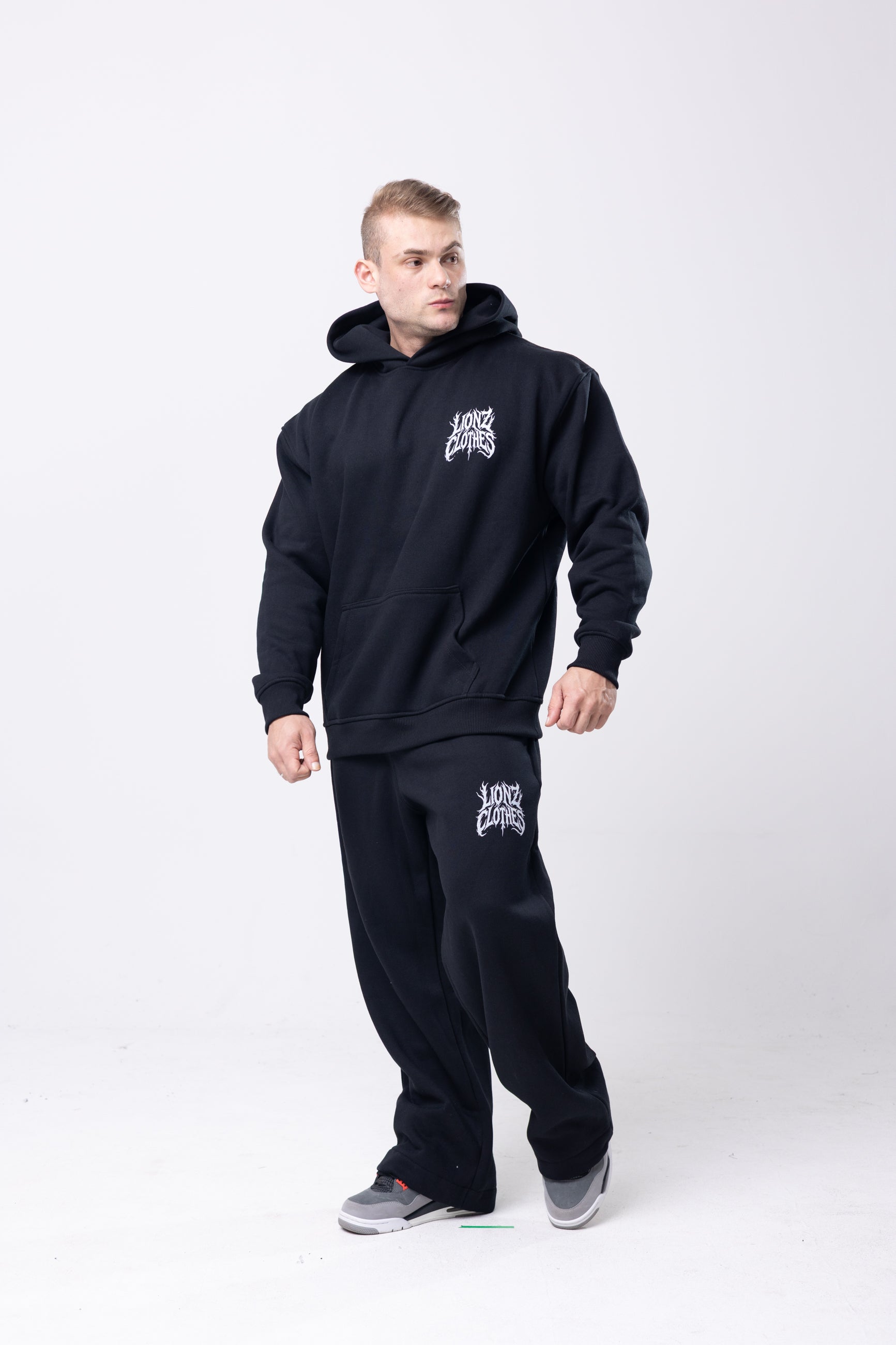 Conjunto Moletom Premium Blair - Preto