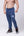 Calça Moletinho - Blair - Azul Marmorizada