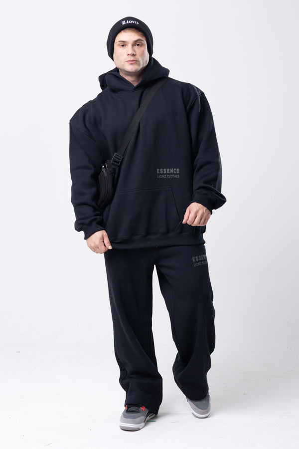 Conjunto Moletom Premium Essence - Preto