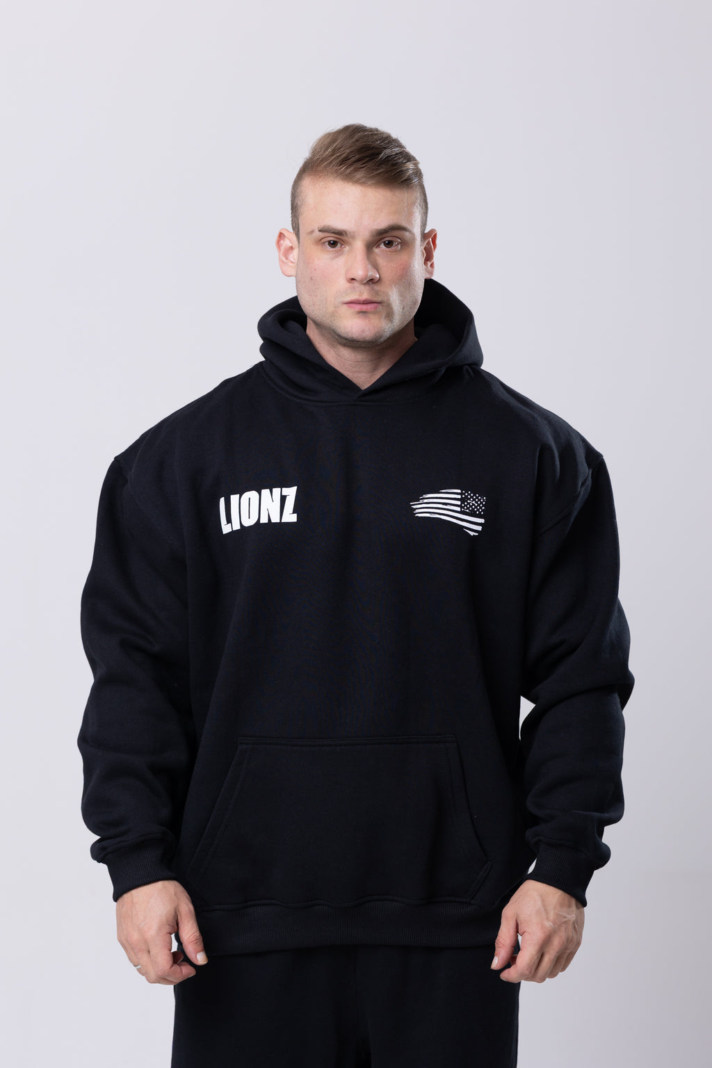 Casaco Moletom Premium American Lion - Preto
