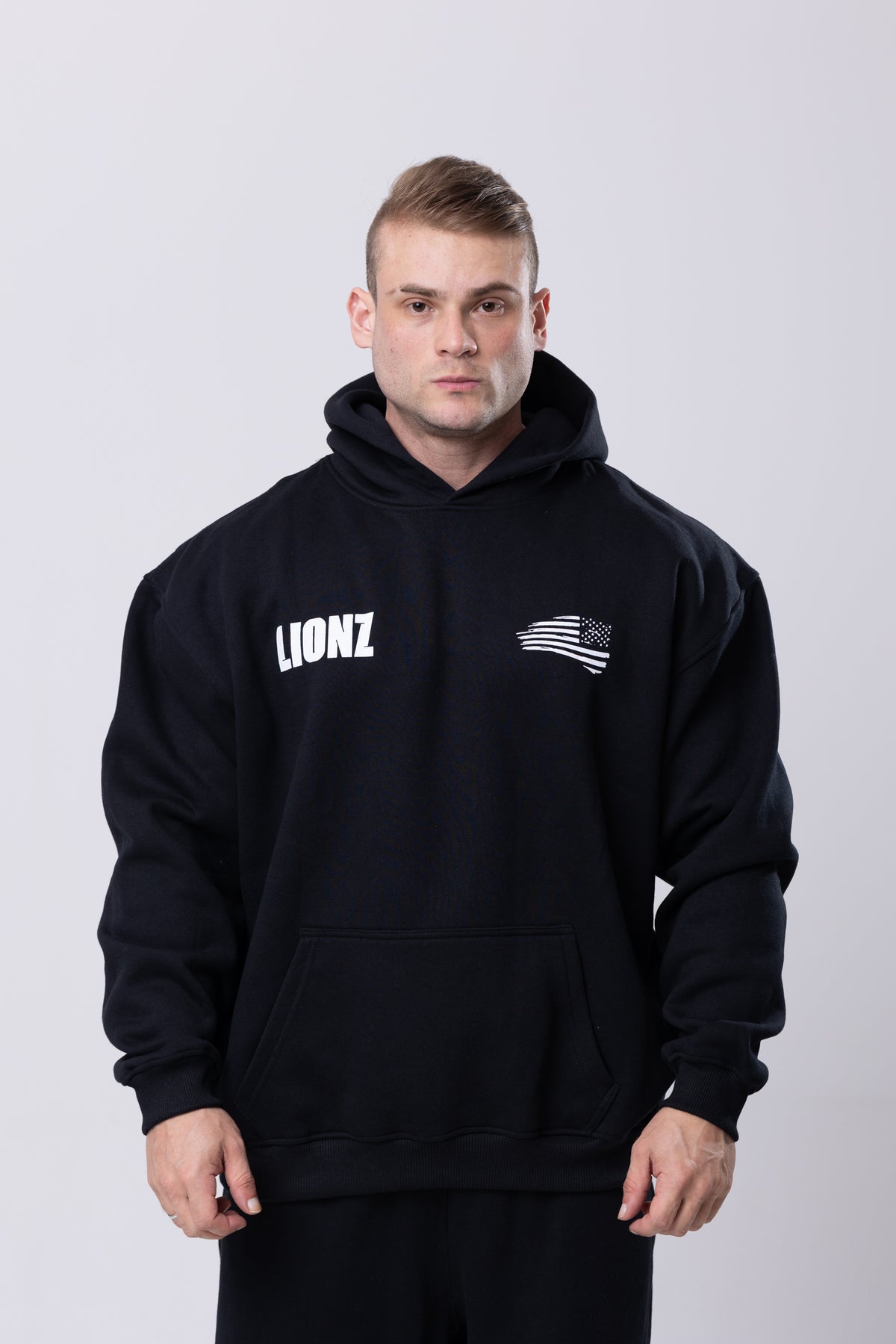 Casaco Moletom Premium American Lion - Preto