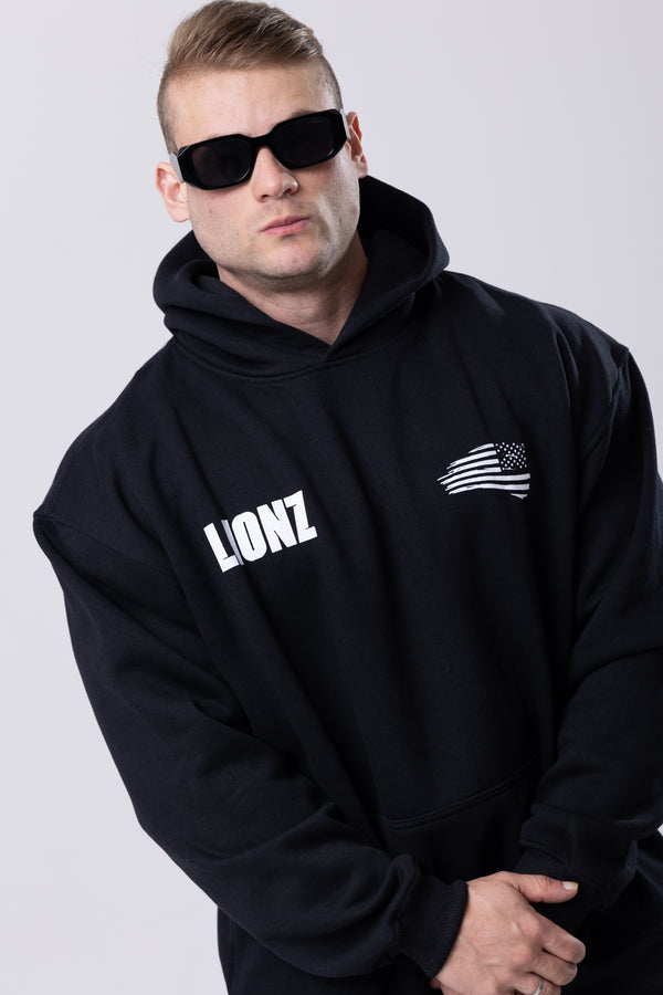 Casaco Moletom Premium American Lion - Preto