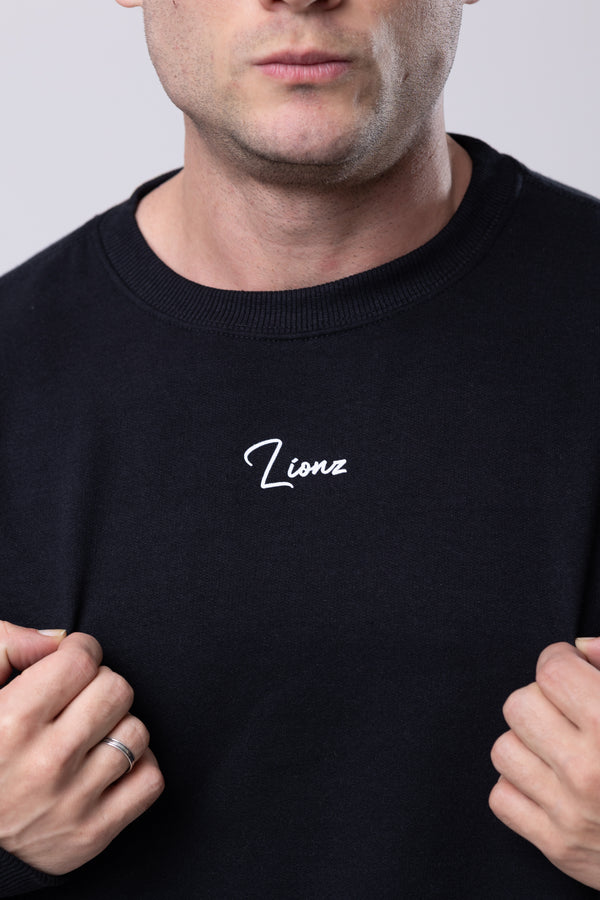 Casaco Moletom Minimal - Preto