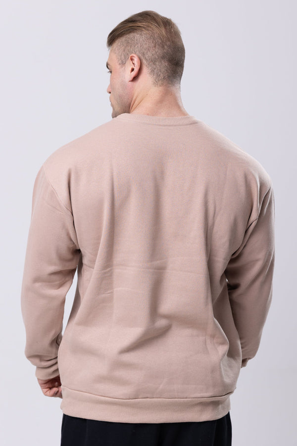 Casaco Moletom Minimal - Bege