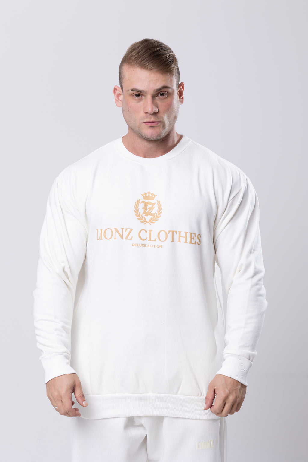 Casaco Moletom Gold - OffWhite