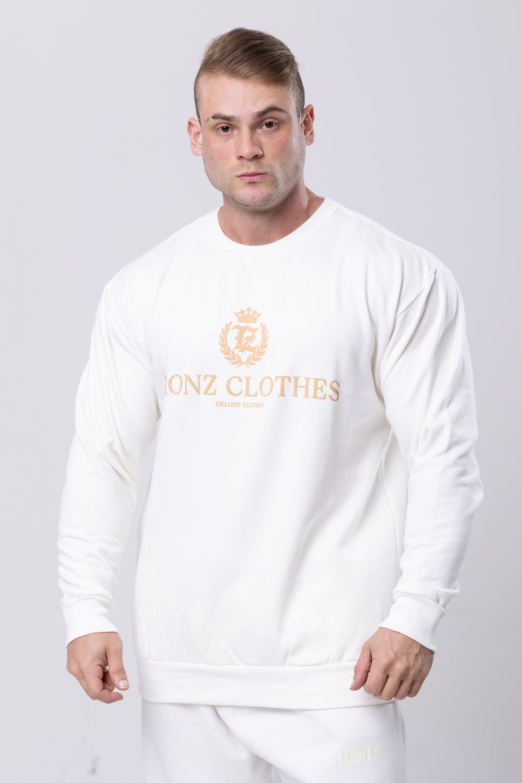 Casaco Moletom Gold - OffWhite