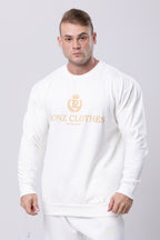 Casaco Moletom Gold - OffWhite