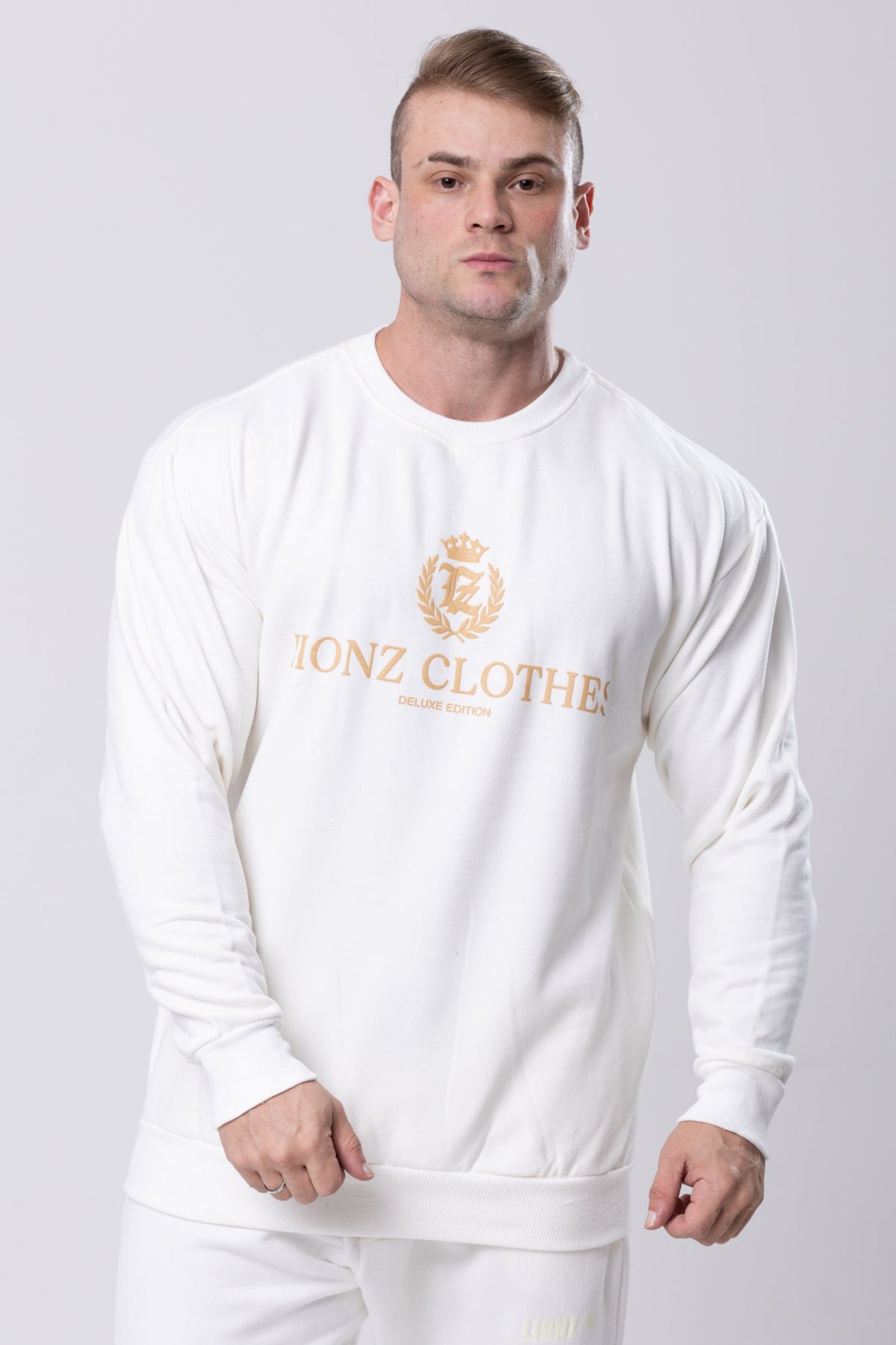 Casaco Moletom Gold - OffWhite