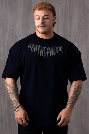 Camiseta Oversized Irmandade - Preta
