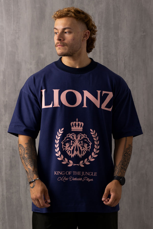 Camiseta Oversized King - Marinho