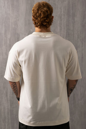 Camiseta Oversized Mentality - OffWhite