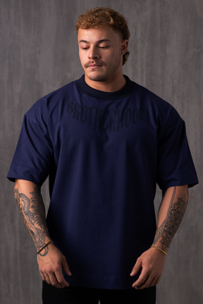 Camiseta Oversized Irmandade - Marinho