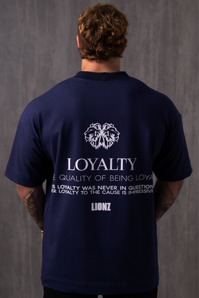 Camiseta Oversized LOYALTY - Marinho