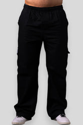 Calça Cargo Sarja Lionz - Preta