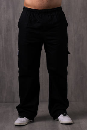 Calça Cargo Sarja Lionz - Preta
