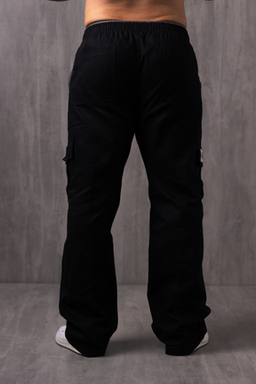 Calça Cargo Sarja Lionz - Preta