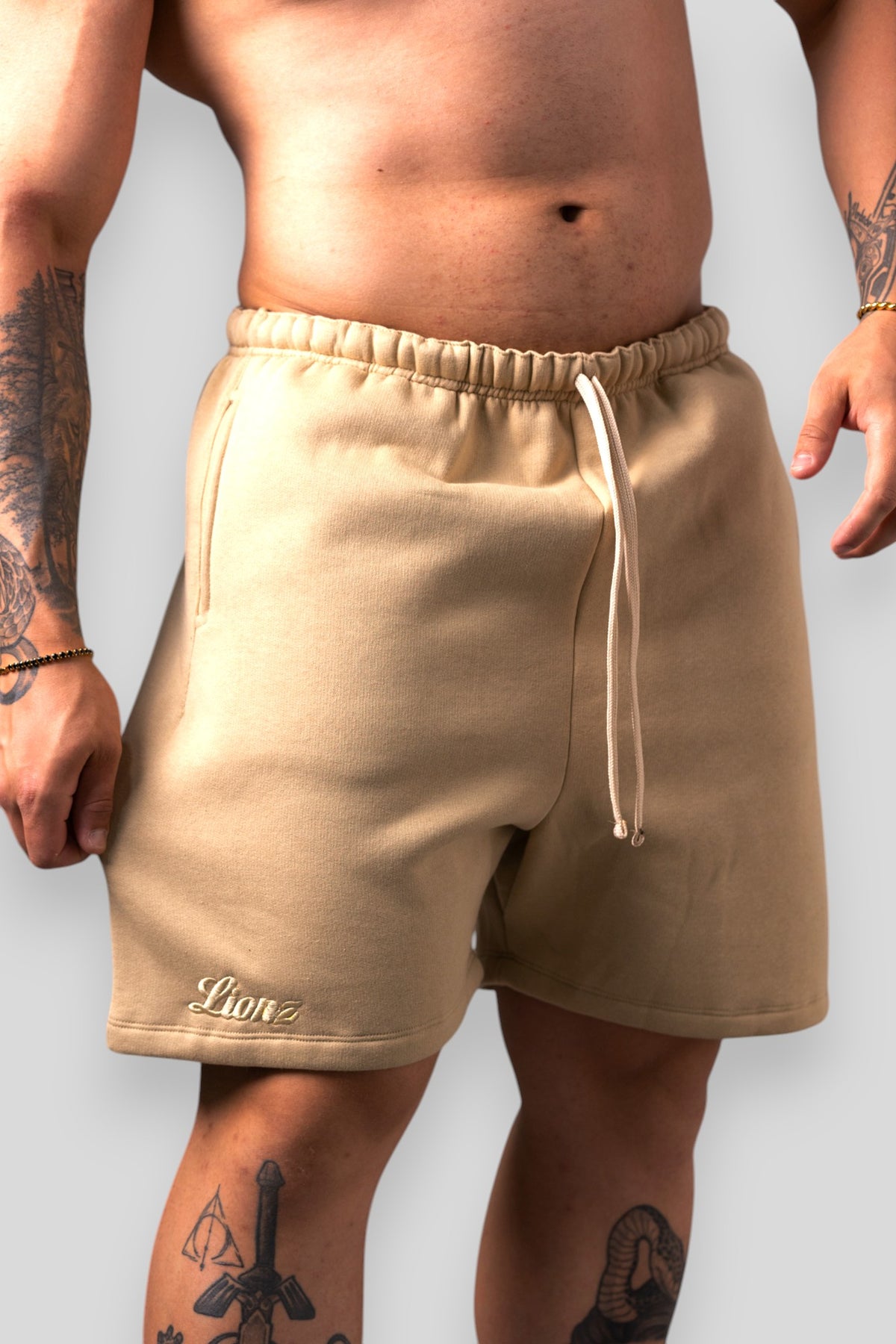 Bermuda Moletom Signature - Bege
