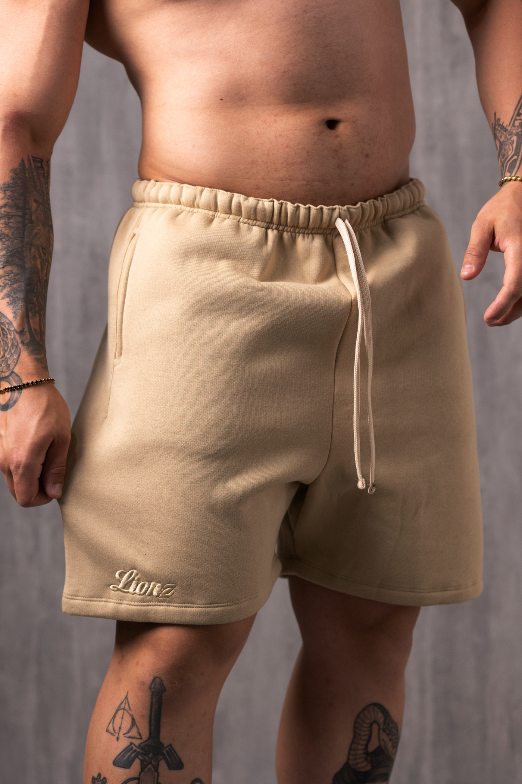 Bermuda Moletom Signature - Bege