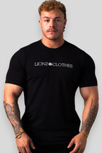 Camiseta Slim LionzClothes - Preta
