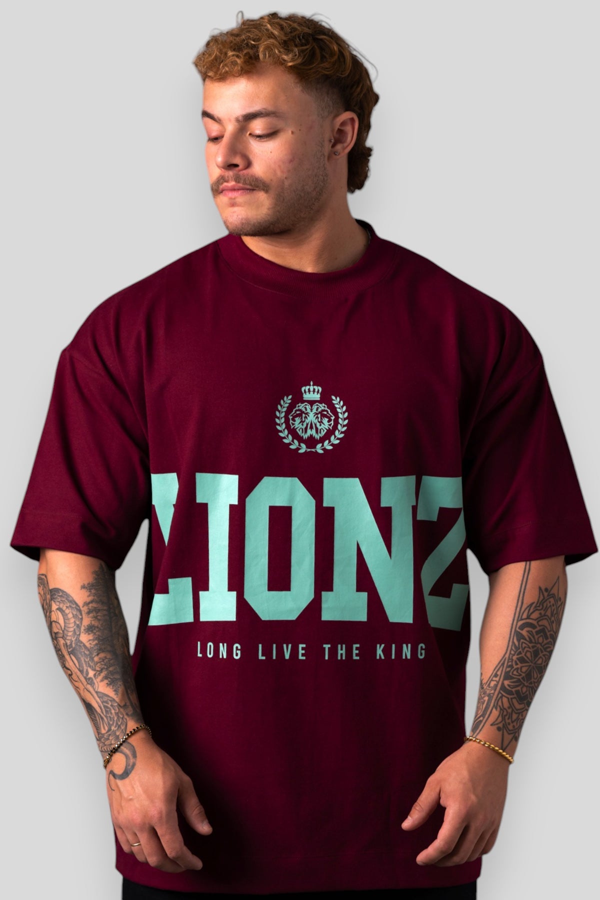 Camiseta Oversized LLTK - Bordo