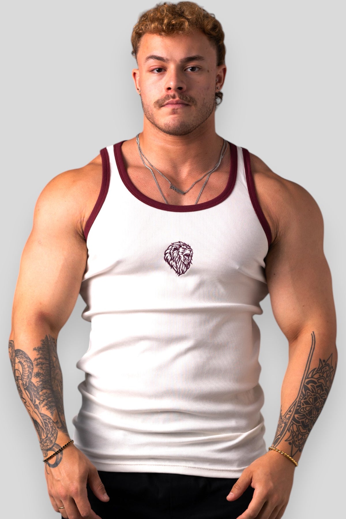 Regata Canelada American Lion - OffWhite & Bordo