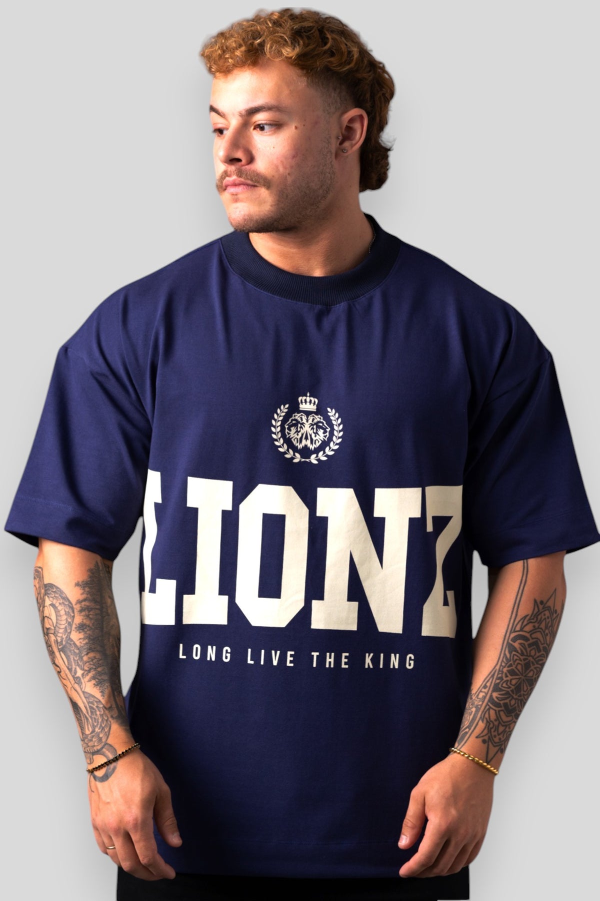 Camiseta Oversized LLTK - Marinho