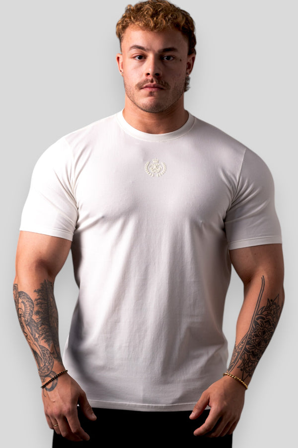 Camiseta Slim King - OffWhite