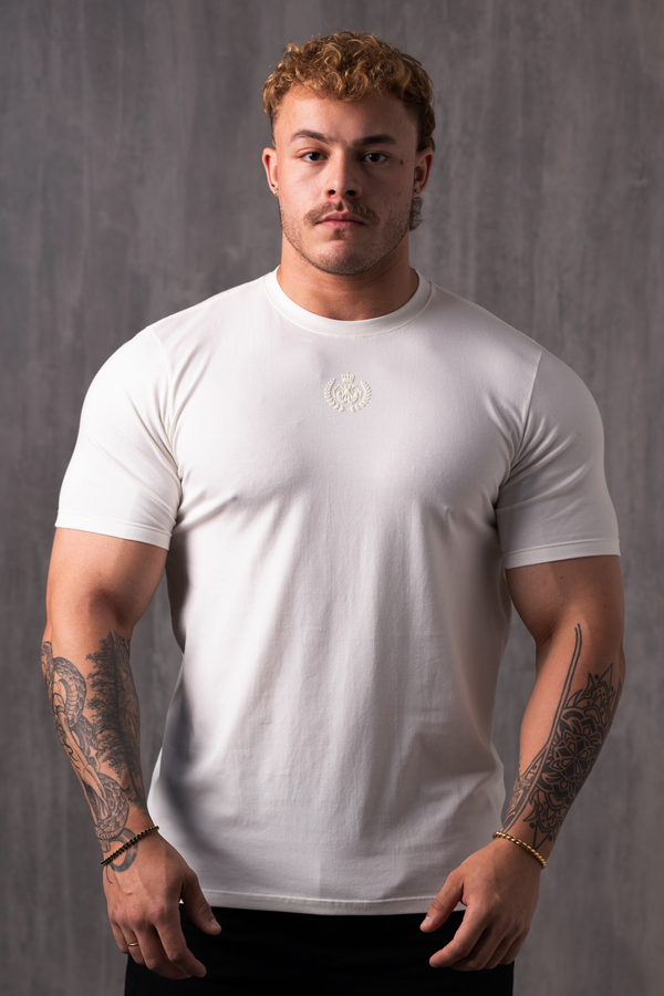 Camiseta Slim King - OffWhite