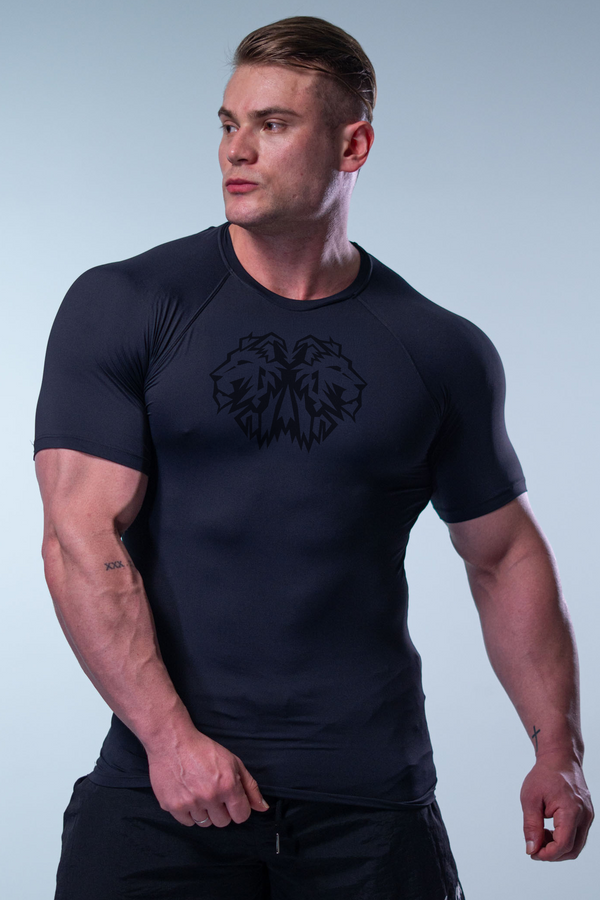 Camiseta Termic Pro Super Lionz - Preta